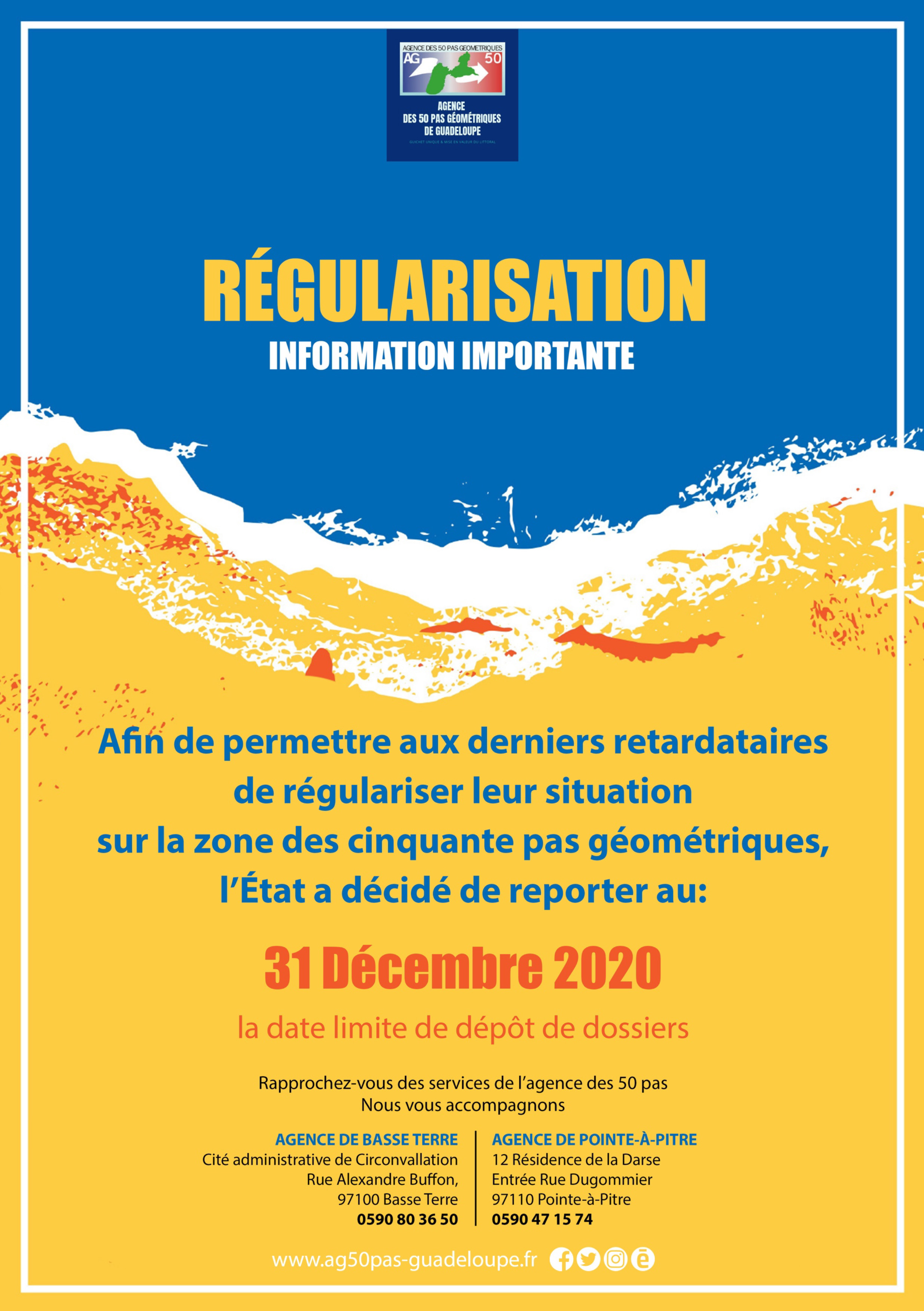 50 pas géométrique régularisation